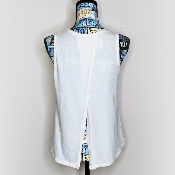 VIBE N' California VW Hippie Bus Tank Top Boho Split Crossover Back Retro Sz M - Picture 2 of 5